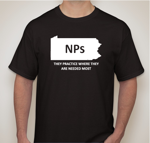 PCNP T-Shirt Friend Fundraiser - unisex shirt design - front