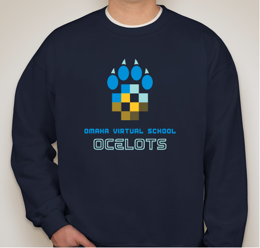 Omaha Virtual School Fundraiser - unisex shirt design - front