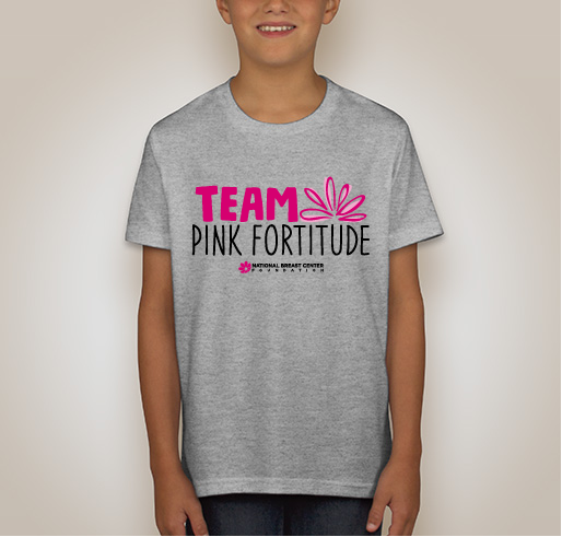 Team Pink Fortitude Fundraiser - unisex shirt design - back