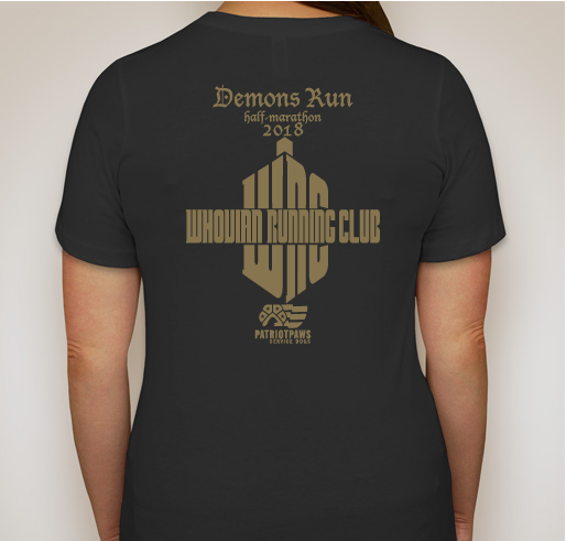 Demons Run Half-Marathon Fundraiser - unisex shirt design - back