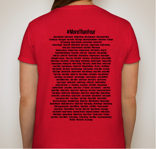 St Louis Area Childhood Cancer Awareness Shirt Fundraiser - unisex shirt design - back