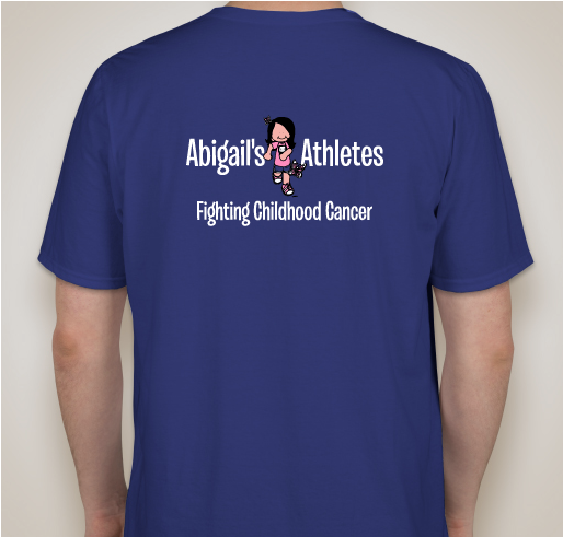 Abigail's Athletes 2018 Fundraiser - unisex shirt design - back