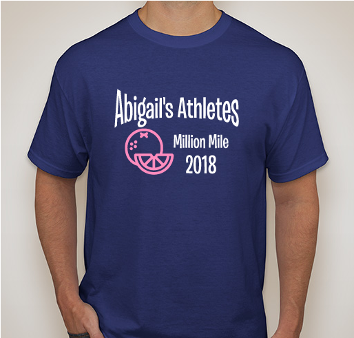 Abigail's Athletes 2018 Fundraiser - unisex shirt design - front