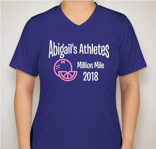 Abigail's Athletes 2018 Fundraiser - unisex shirt design - front