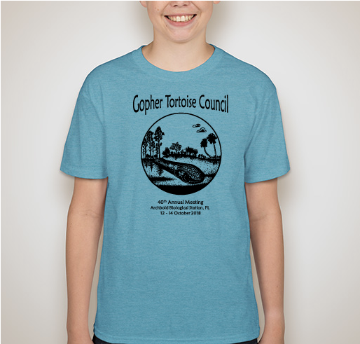 Gopher Tortoise Council 2018 Fundraiser - unisex shirt design - back