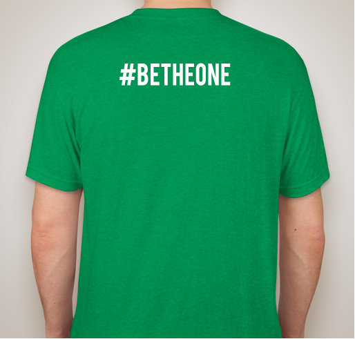 Be The One For Kids Fundraiser - unisex shirt design - back