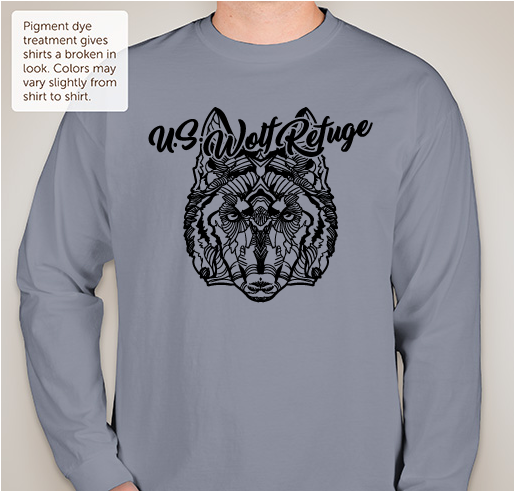 The United States Wolf Refuge Fundraiser - unisex shirt design - front