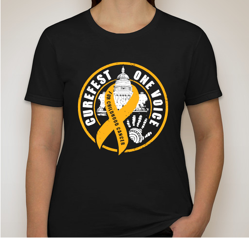 2018 CureFest for Childhood Cancer t-shirt Fundraiser - unisex shirt design - front