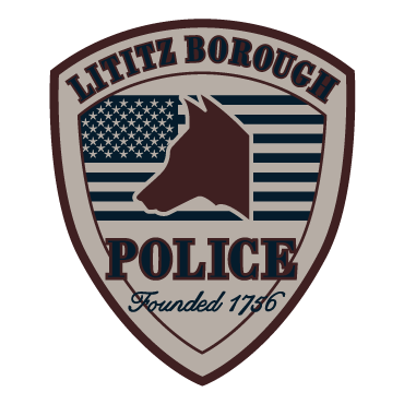 Lititz Borough Police Department K9 Unit shirt design - zoomed