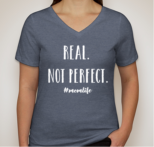 Real Moms Helping Reunite Families - Perfection Pending Fundraiser - unisex shirt design - front