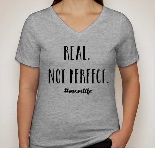 Real Moms Helping Reunite Families - Perfection Pending Fundraiser - unisex shirt design - front