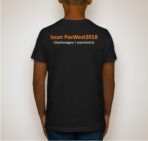 Charlemagne T-Shirt (Pax West Edition) Fundraiser - unisex shirt design - back
