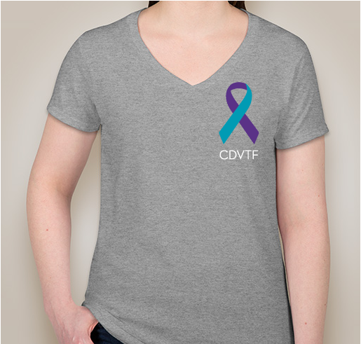 Go Purple for Domestic Violence Awareness Fundraiser - unisex shirt design - front