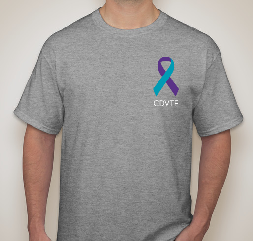 Go Purple for Domestic Violence Awareness Fundraiser - unisex shirt design - front