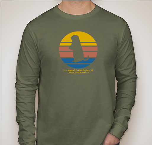 Gumbo Gopher 5K Fundraiser - unisex shirt design - front
