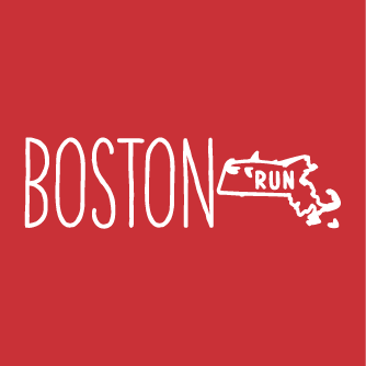 Boston Runs for bomf shirt design - zoomed