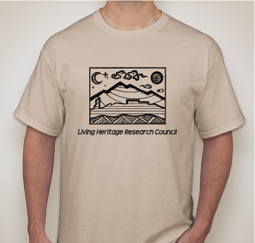 Support Living Heritage Research Council Fundraiser - unisex shirt design - front