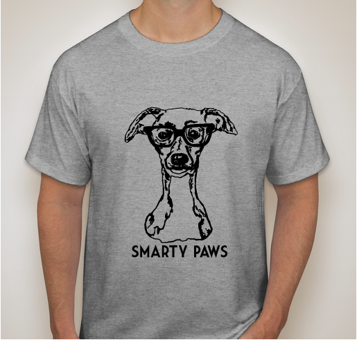 Back to School with Smarty Paws! Fundraiser - unisex shirt design - front