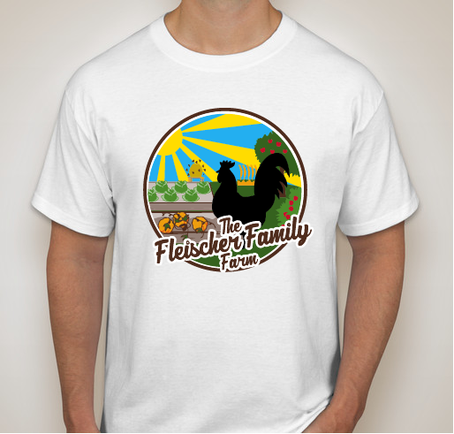 Fleischer Family Farm Land Expansion Fundraiser - unisex shirt design - front