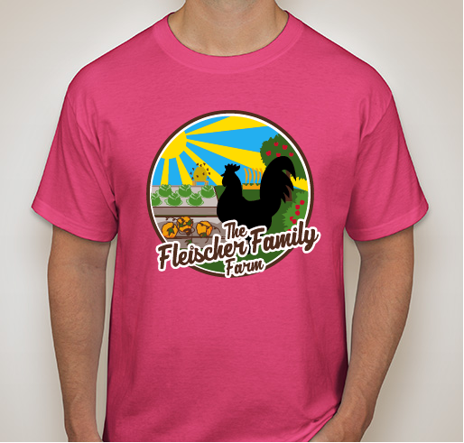 Fleischer Family Farm Land Expansion Fundraiser - unisex shirt design - front