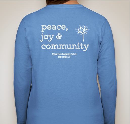 Peace Day T-Shirts Fundraiser - unisex shirt design - back