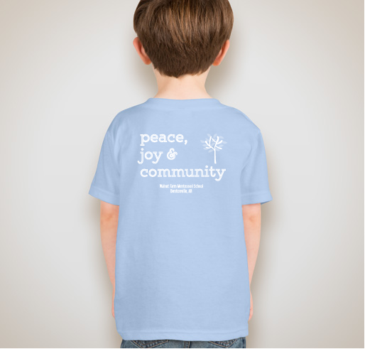 Peace Day T-Shirts Fundraiser - unisex shirt design - back