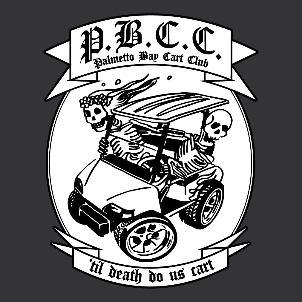 Palmetto Bay Cart Club T Shirt Fundraiser for the Abacos shirt design - zoomed