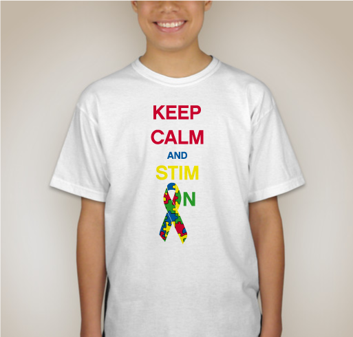 Autism fundraiser to benefit Special Olympics Fundraiser - unisex shirt design - back