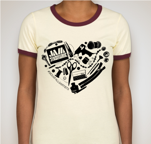 JAM Shirts Vol. III Fundraiser - unisex shirt design - front