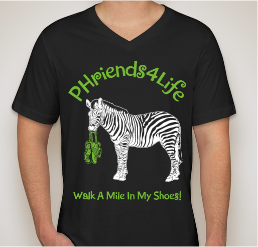 2018 PHriends4Life Concert in the Park Fundraiser - unisex shirt design - front