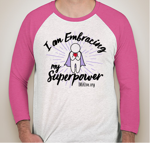 Embrace your Superpower for World Suicide Prevention Day Fundraiser - unisex shirt design - front