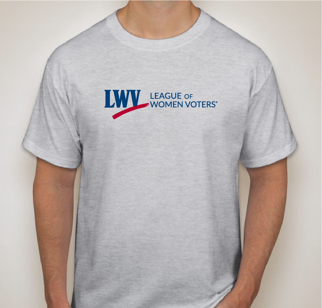 LWV Illinois Tee Shirt Fundraiser - unisex shirt design - front