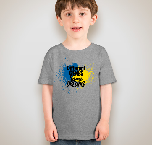 Down Syndrome Connection of Anne Arundel County -Down Syndrome Awareness Shirt Fundraiser Fundraiser - unisex shirt design - front