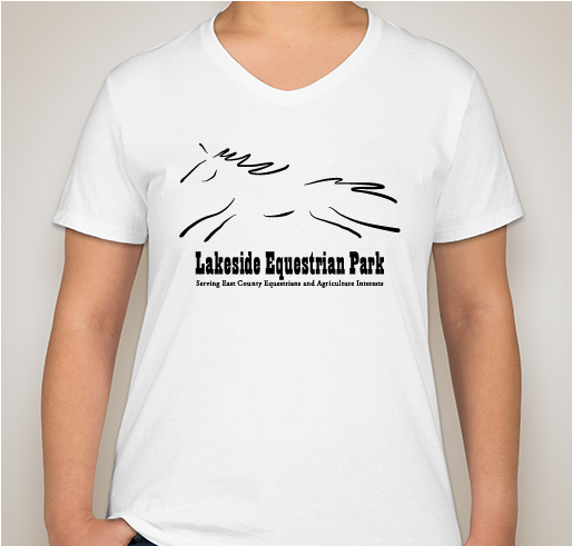 T-Shirts to Support the Lakeside Equestrian Park Fundraiser - unisex shirt design - front