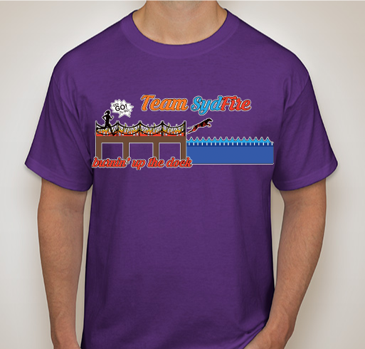 Help Support Team Sydfire! Fundraiser - unisex shirt design - front