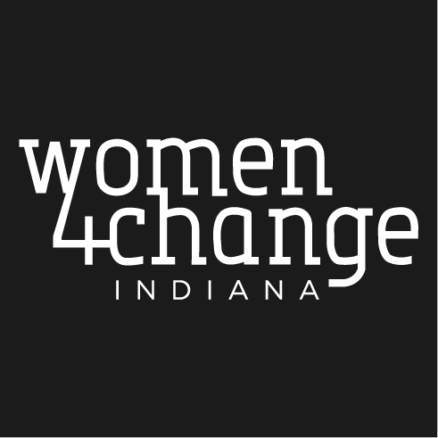 Women 4 Change Indiana shirt design - zoomed