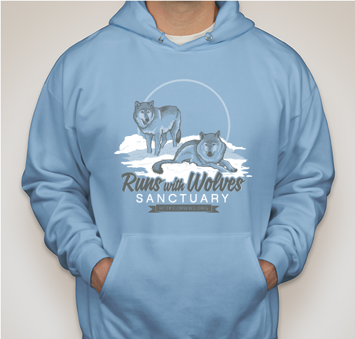 Run With Wolves Sanctuary Fundraiser - unisex shirt design - front
