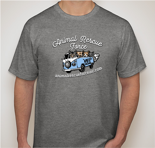 Animal Rescue Force Fundraiser - unisex shirt design - front
