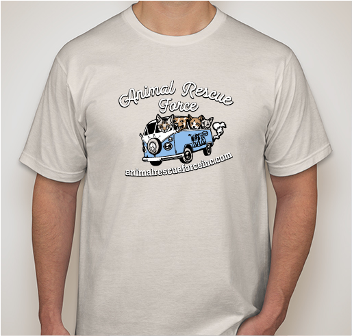 Animal Rescue Force Fundraiser - unisex shirt design - front