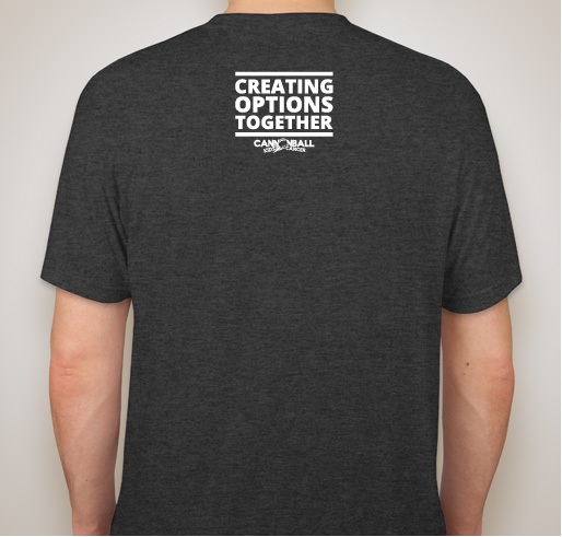 CKc #NoMoreOptions T-Shirts Fundraiser - unisex shirt design - back