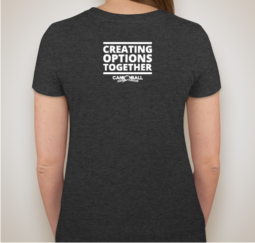 CKc #NoMoreOptions T-Shirts Fundraiser - unisex shirt design - back