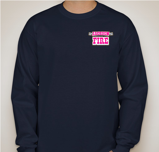2018 Jackson Fire Department Cancer Awareness Fundraiser Fundraiser - unisex shirt design - front