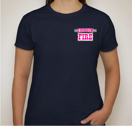 2018 Jackson Fire Department Cancer Awareness Fundraiser Fundraiser - unisex shirt design - front