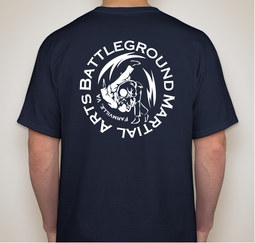 Battleground Martial Arts Fundraiser Fundraiser - unisex shirt design - back