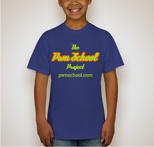 The Pwn School Project Supporting BSides DFW Fundraiser - unisex shirt design - back