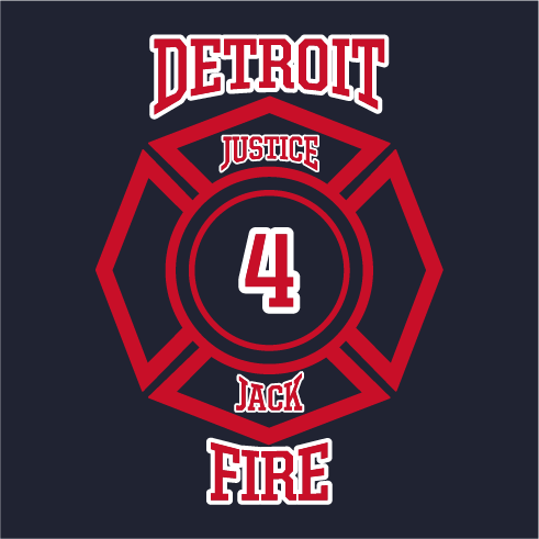 HELP US BRING THE KILLERS OF A DETROIT FIREFIGHTER TO JUSTICE shirt design - zoomed