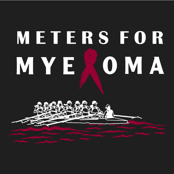 Meters for Myeloma 2018 shirt design - zoomed