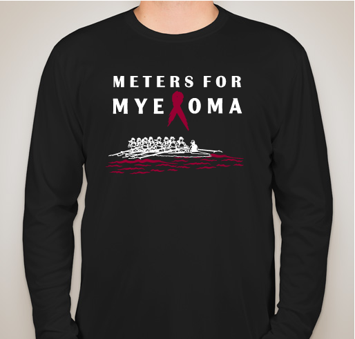 Meters for Myeloma 2018 Fundraiser - unisex shirt design - front