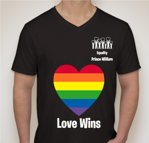 Equality Prince William Fundraiser - unisex shirt design - front