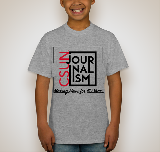 California State University Northridge Journalism Department Fundraiser Fundraiser - unisex shirt design - back